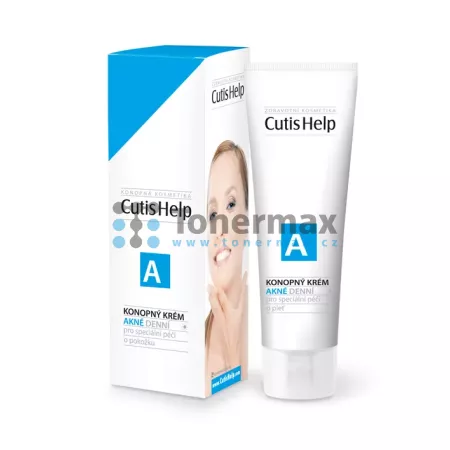 CutisHelp AKNÉ konopný krém denní, 30 ml