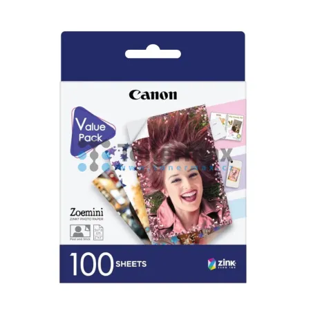 Fotopapír Canon ZINK Photo Paper 6135C003, 5x7,6 cm, lesklý, termální, 100 ks