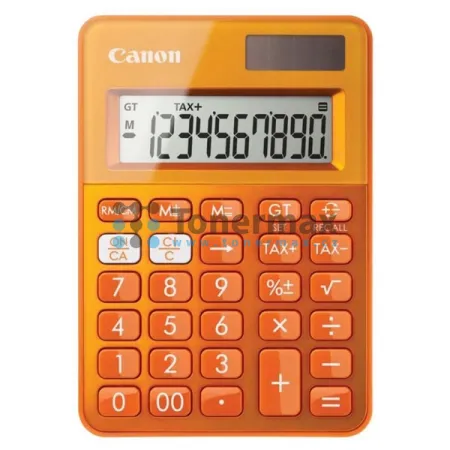 Kalkulačka Canon LS 100K, oranžová