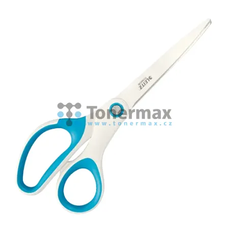 Nůžky Leitz WOW, titan, 205 mm, bílo-modré